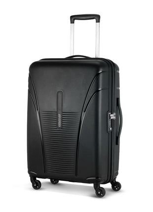 American Tourister Ivy Polypropylene 68 cms Black Hardsided Check-in Luggage (FO1 (0) 09 002) with TSA Lock 