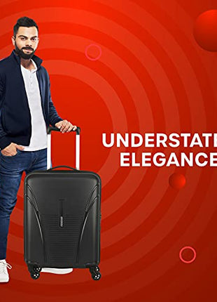 American Tourister Ivy Polypropylene 68 cms Black Hardsided Check-in Luggage (FO1 (0) 09 002) with TSA Lock 