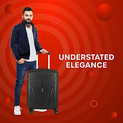 American Tourister Ivy Polypropylene 68 cms Black Hardsided Check-in Luggage (FO1 (0) 09 002) with TSA Lock 