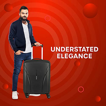 American Tourister Ivy Polypropylene 68 cms Black Hardsided Check-in Luggage (FO1 (0) 09 002) with TSA Lock 