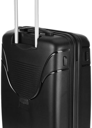 American Tourister Ivy Polypropylene 68 cms Black Hardsided Check-in Luggage (FO1 (0) 09 002) with TSA Lock 