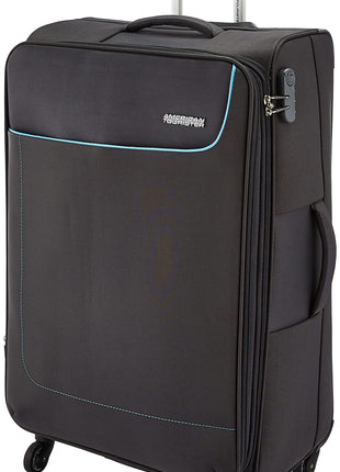 American Tourister Jamaica Polyester 80 cms Grey Softsided Suitcase (27O (0) 08 003) 