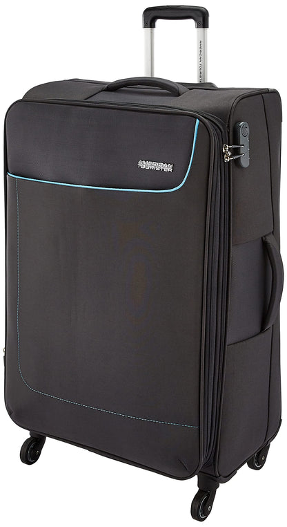 American Tourister Jamaica Polyester 80 cms Grey Softsided Suitcase (27O (0) 08 003) 