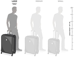 American Tourister Jamaica Polyester 80 cms Grey Softsided Suitcase (27O (0) 08 003) 