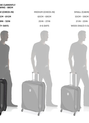 American Tourister Jamaica Polyester 80 cms Grey Softsided Suitcase (27O (0) 08 003) 