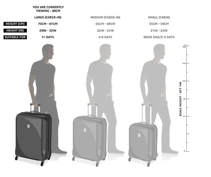 American Tourister Jamaica Polyester 80 cms Grey Softsided Suitcase (27O (0) 08 003) 