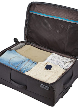 American Tourister Jamaica Polyester 80 cms Grey Softsided Suitcase (27O (0) 08 003) 
