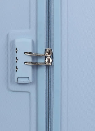 American Tourister Large Ivy 2.0-8 Wheel, 79 CM Hard PP Check-in Suitcase for Travel/Trolley Bag for Travel/Travel Bag with Combination Lock & Smooth Sliding Double Wheel - Blue Frog 