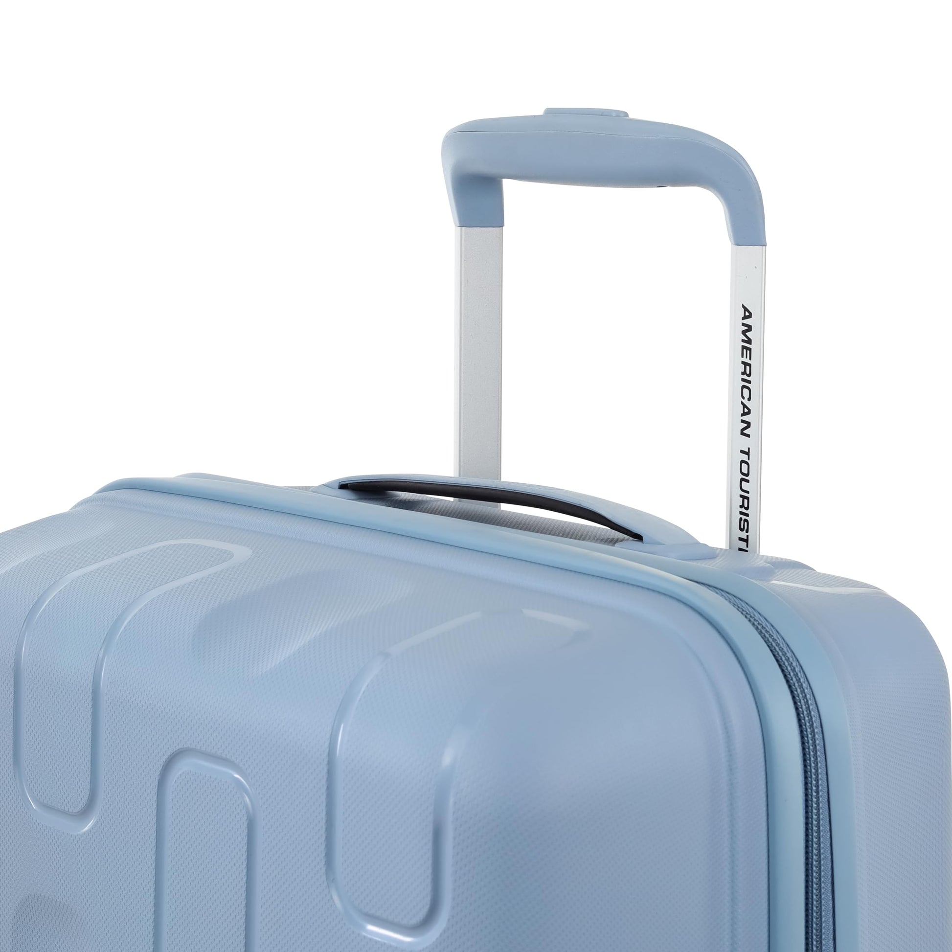 American Tourister Large Ivy 2.0-8 Wheel, 79 CM Hard PP Check-in Suitcase for Travel/Trolley Bag for Travel/Travel Bag with Combination Lock & Smooth Sliding Double Wheel - Blue Frog 