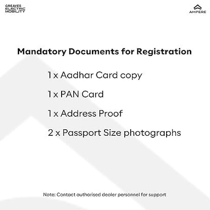 Ampere Powered by Greaves Electric Mobility Magnus Neo High Speed Electric Scooter Glacial White with Portable Charger Booking for Ex-Showroom 