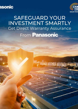 Anchor By Panasonic 550Watt Solar Panel, Non DCR Bifacial Half Cut 144 Cells, Mono-PERC Solar Module with Transparent Backsheet, 10BB, 25 Years Linear Performance Warranty (Pack of 2) 