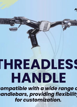 Appgrow 26T, Folding 21 Speed Gear Cycle, 17 Inches Frame Folding Bike for Unisex-Adults with Disc Brake and Dual Suspension Fork 