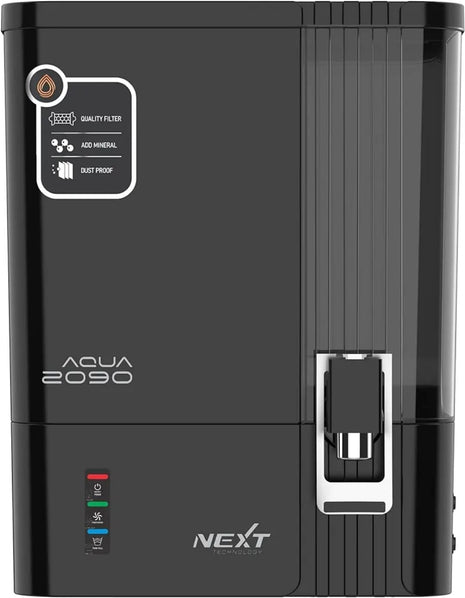 Aqua 2090 NXT Ultrasaver 7-Stage Water Purifier | Upto 40% Water Savings | RO Tech | Taste Enhancer| Suitable for Borewell, muncipal Water | 1 YEAR WARRANTY (RO+COPPER+ALKALINE+UV+TDS CONTROLLER) 