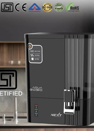 Aqua 2090 NXT Ultrasaver 7-Stage Water Purifier | Upto 40% Water Savings | RO Tech | Taste Enhancer| Suitable for Borewell, muncipal Water | 1 YEAR WARRANTY (RO+COPPER+ALKALINE+UV+TDS CONTROLLER) 
