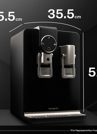 Aquaguard Blaze Insta Hot & Ambient 9-Stage RO, Dual Stainless Steel Tank Water Purifier | RO+UV+Active Copper Tech | Taste Adjuster | Upto 60% Water Savings | Suitable for all Water Sources 