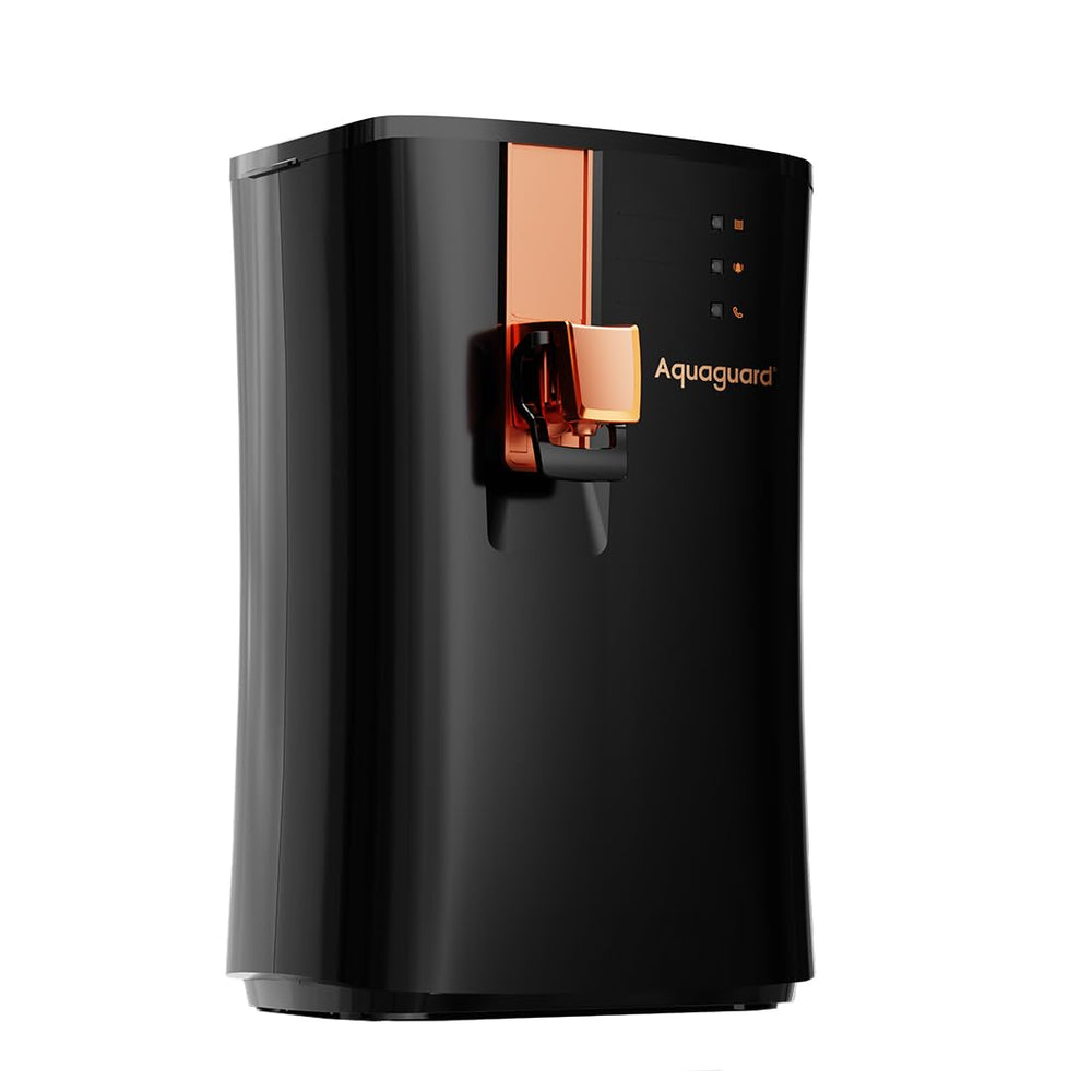 Aquaguard Ritz Stainless Steel Tank, 9-Stage RO+UV+Active Copper Tech Water Purifier | Up to 60% Water Savings | Taste Adjuster | Suitable for Tanker, Borewell & Municipal Water price under 20000