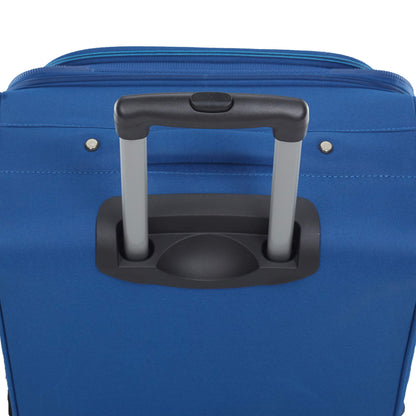 Aristocrat Baleno Set of 2 ( Small + Medium ) Blue Softsided Trolleys 