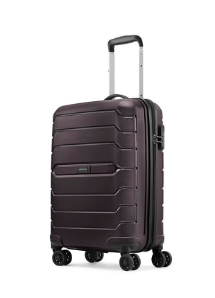 Aristocrat Liberty Cabin (Carry-On) Trolley Bag, 58Cm | Combination Lock | 8 Wheels | 5 Years International Warranty | New Saddle Brown 