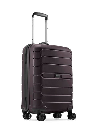 Aristocrat Liberty Cabin (Carry-On) Trolley Bag, 58Cm | Combination Lock | 8 Wheels | 5 Years International Warranty | New Saddle Brown 