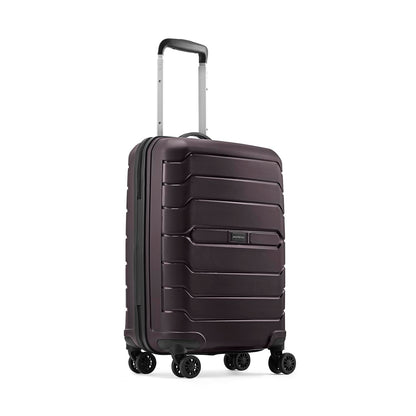 Aristocrat Liberty Cabin (Carry-On) Trolley Bag, 58Cm | Combination Lock | 8 Wheels | 5 Years International Warranty | New Saddle Brown 