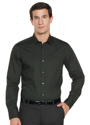 Arrow Men's Solid Slim Fit Shirt 