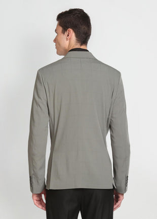 Arrow Men's Tailored Regular Fit Seersucker Blazer (ARAFBZ5067_Sage Green 