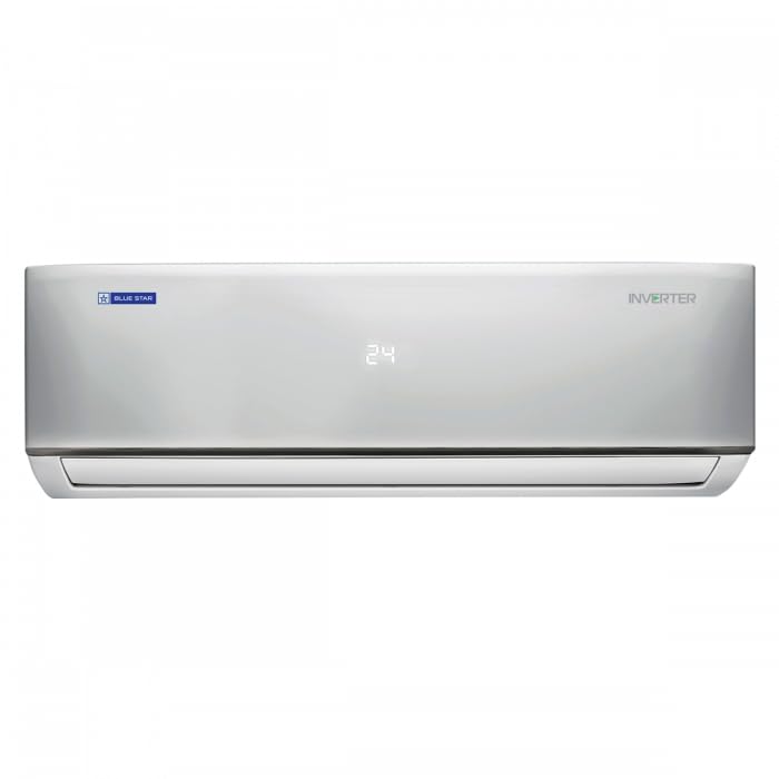 BLUE STAR INVERTER SPLIT AC 1.0TON 3 STAR IB312DNU 2024 5-IN- CONVERTIBLE COOLING 100% COOPER
