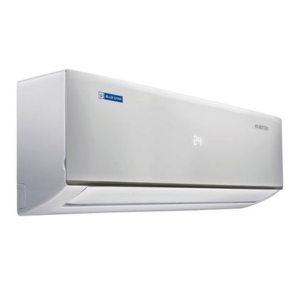 BLUE STAR INVERTER SPLIT AC 1.0TON 3 STAR IB312DNU 2024 5-IN- CONVERTIBLE COOLING 100% COOPER 