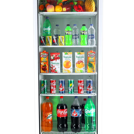 BLUE STAR TC550VG Single Door Visi Cooler or Glass door Commercial Refrigerator 475 Liters 