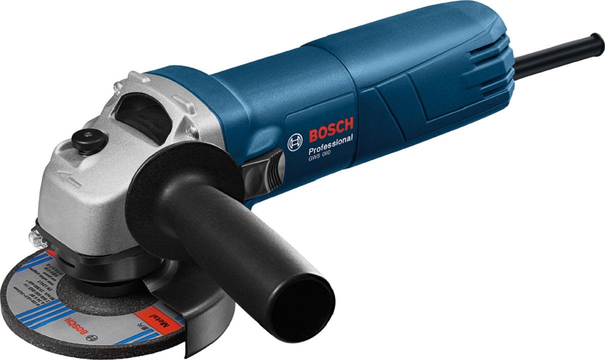 BOSCH Professional GWS 600 Angle Grinder - 670W, 100mm, M10, Multipurpose, 1 Year Warranty (Blue) 