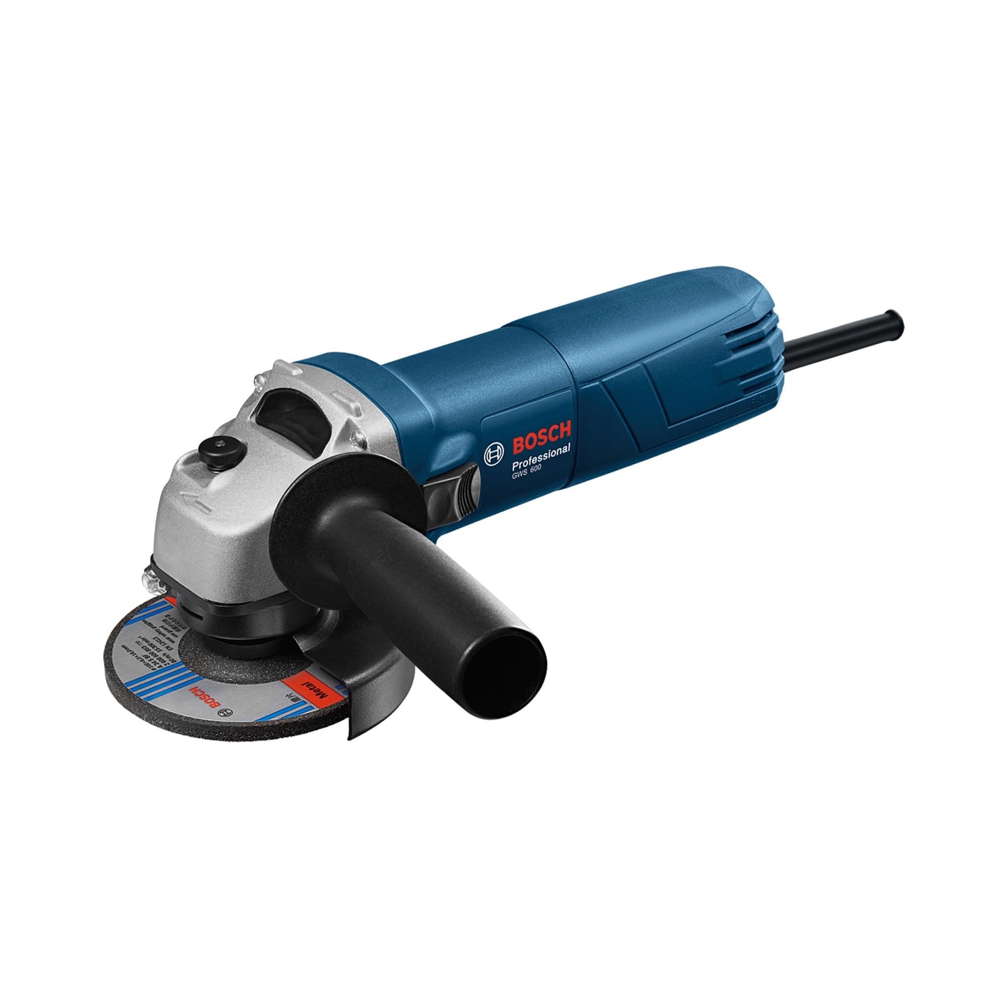 BOSCH Professional GWS 600 Angle Grinder | 670W Power | No-load Speed of 11000 RPM | Versatile Cutting and Grinding Tool | M10 Grinding Spindle Thread | 100 mm Disc | 1 Year Warranty 
