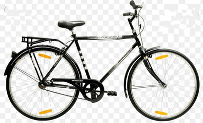 BSA Unisex-Adult Steel Photon Ex Road Bike (Wheel: 26T , Frame: 21 In , Black), Rigid, ?21 Inches 