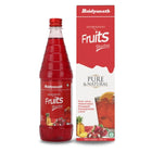 Baidyanath Ayurvedant Fruit Sharbat - 750 ML - Refreshing Natural Beverage Mix Rich in Vitamins & Antioxidants for Summer Hydration 