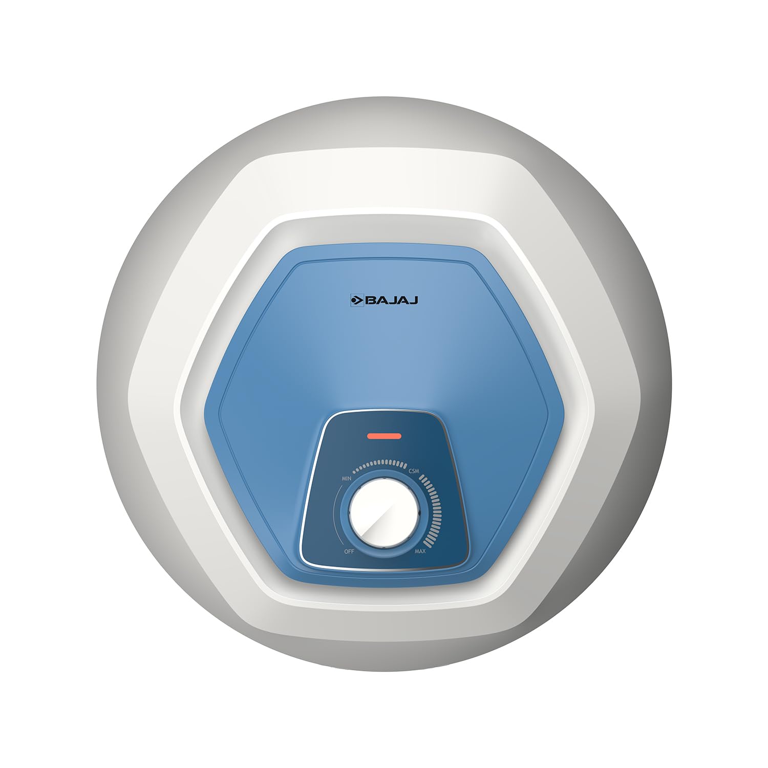 Bajaj Armour series Contempo 10L Storage Water Heater For Home|5 Star Rated Geyser For Bathroom|20% More Hot Water*|Thermostat Knob|Shock Resistant & Rust Proof|Child Safety Mode|4-Yr Warranty|White 