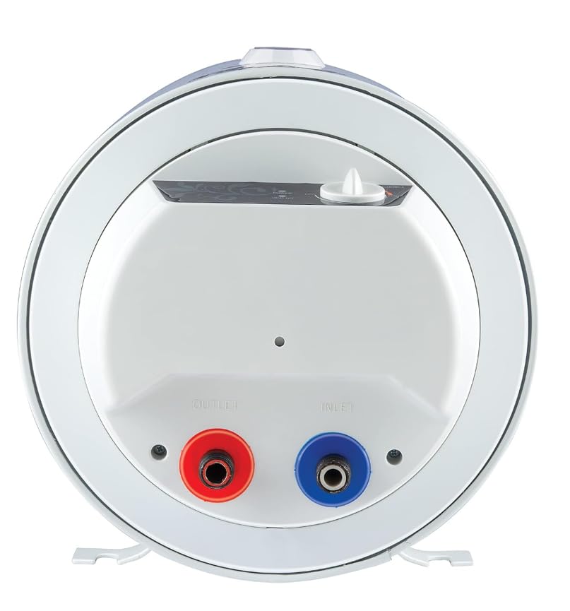 Bajaj Astor 10 Ltr Storage Water Heater | Water Heating With Swirl Flow Technology | Child Safety Mode | Inner Tank With 10 Years Warranty | Free Installation 【Grey & White】 