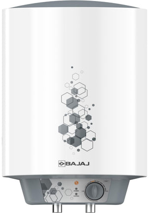 Bajaj Astor 15 Ltr Storage Water Heater | Water Heating With Swirl Flow Technology | Child Safety Mode | Inner Tank With 10 Years Warranty | Free Installation 【Grey & White】 