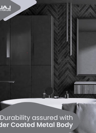 Bajaj Astor 15 Ltr Storage Water Heater | Water Heating With Swirl Flow Technology | Child Safety Mode | Inner Tank With 10 Years Warranty | Free Installation 【Grey & White】 