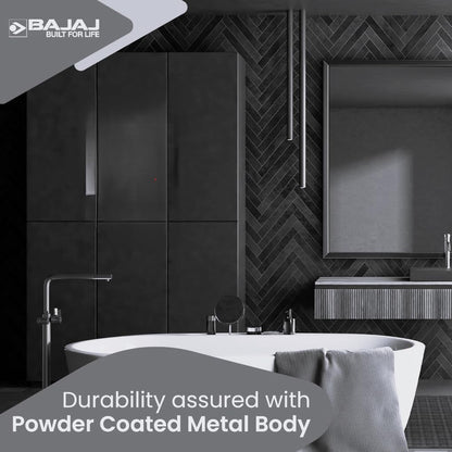 Bajaj Astor 15 Ltr Storage Water Heater | Water Heating With Swirl Flow Technology | Child Safety Mode | Inner Tank With 10 Years Warranty | Free Installation 【Grey & White】 