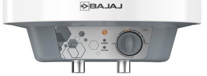 Bajaj Astor 15 Ltr Storage Water Heater | Water Heating With Swirl Flow Technology | Child Safety Mode | Inner Tank With 10 Years Warranty | Free Installation 【Grey & White】 