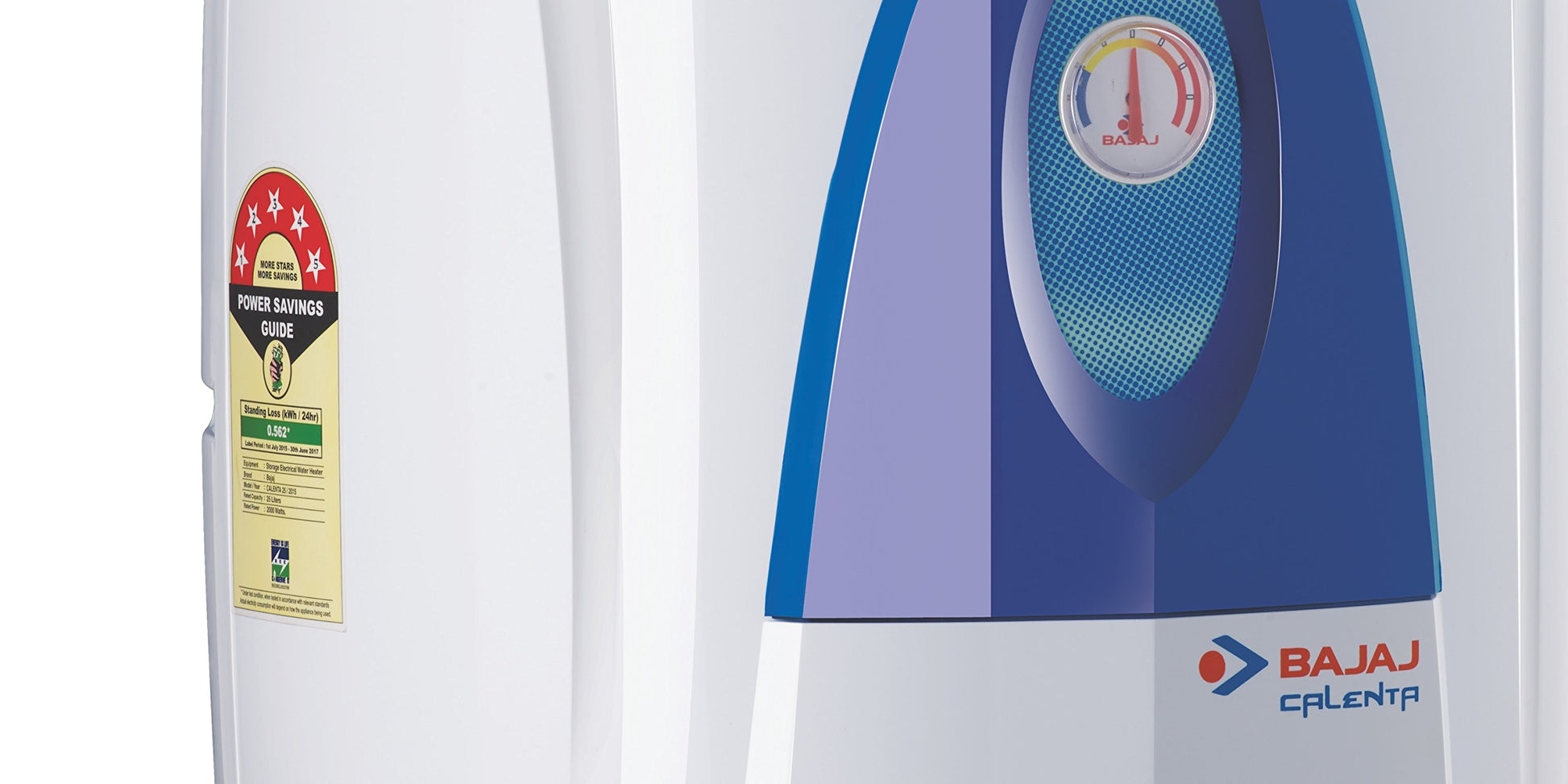 Bajaj Calenta Storage 10 Litre Verical 5 Star Wall Mounted Water Heater (White) 