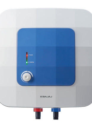 Bajaj Compagno 2000 W 10 Litre Vertical Storage Water Heater| Star Rated Geyser| Water Heating With Titanium Armour & Swirl Flow Technology| Child Safety Mode|2-Yr Warranty By Bajaj 【White & Blue】 