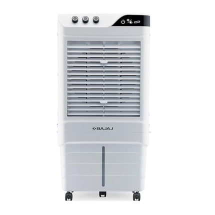 Bajaj DMH90 Neo 90L Desert Air Cooler for Home|For Larger Room|BIG ICE Chamber|Anti-Bacterial Honeycomb Pads|High-Speed |Invertor ready|90Ft Air Throw|3-Yr Product 2-Yr Pump 1-Yr Motor Warranty【White】 