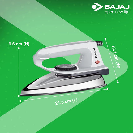 Bajaj DX 2 600-Watt Light Weight Dry Iron (Grey) 