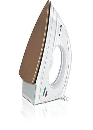 Bajaj Dx-7 1000W Dry Iron With Advance Soleplate And Anti-Bacterial German Coating Technology, White, 1000 Watts 