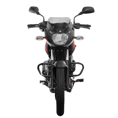 Bajaj Pulsar 125 DI Carbon UG Motorbike/Motorcycle | Ebony Black & Red Decals booking for Ex-Showroom 