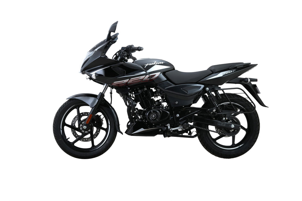 Bajaj Pulsar 220 F UG Motorcycle/Bike | Black Silver booking for Ex-Showroom
