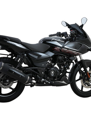 Bajaj Pulsar 220 F UG Motorcycle/Bike | Black Silver booking for Ex-Showroom 