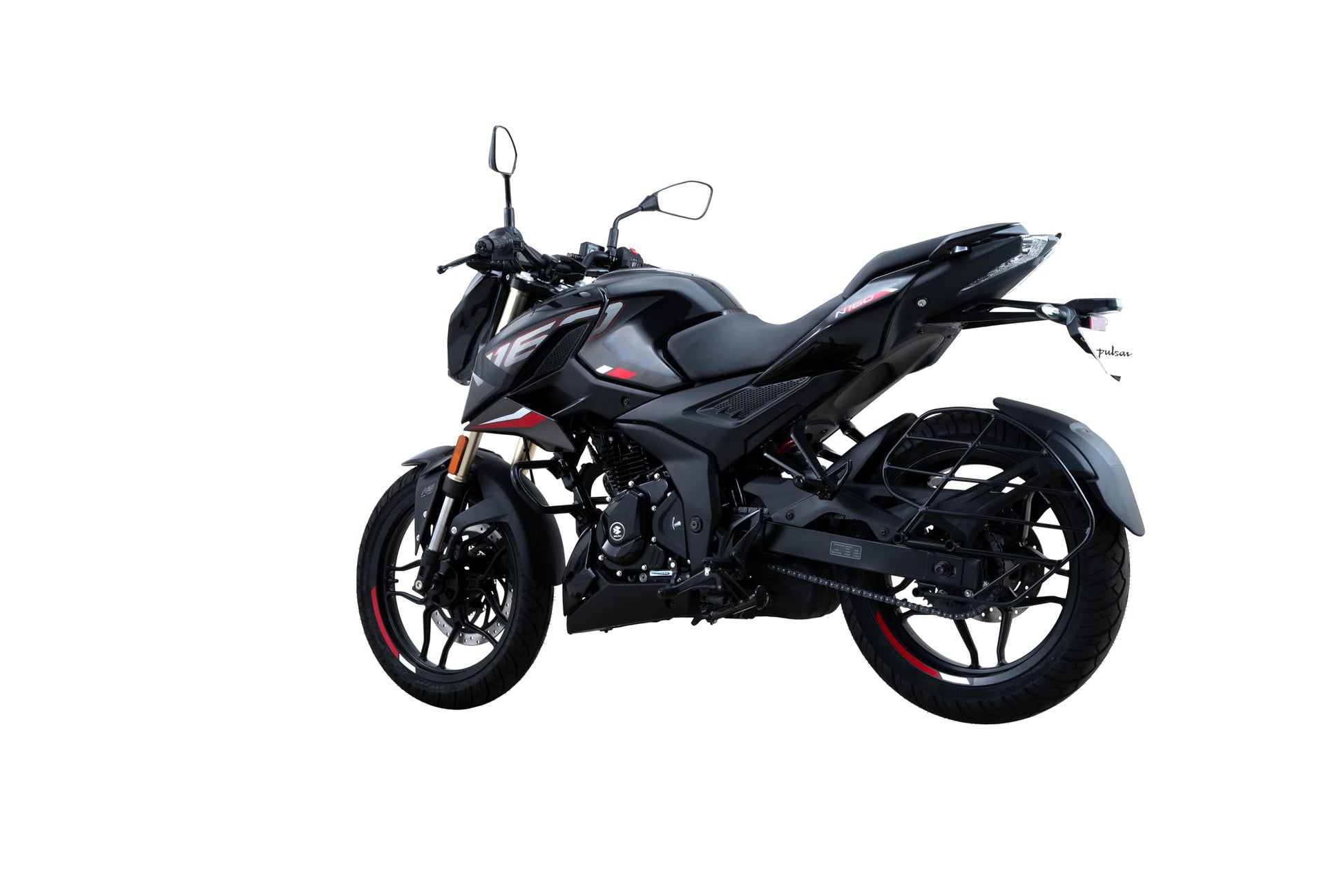 Bajaj Pulsar N 160 UG Motorbike/Motorcycle | Brooklyn Black booking for Ex-Showroom 