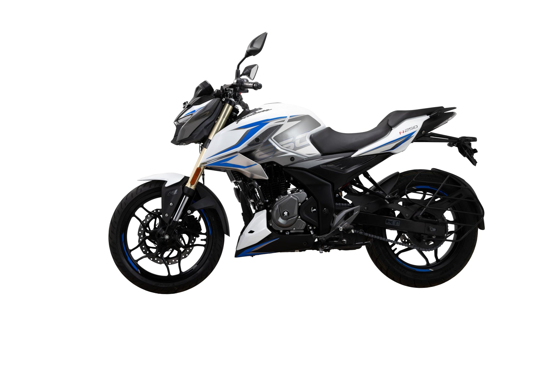 Bajaj Pulsar N 250 UG Motorbike/Motorcycle | Pearl Metallic White booking for Ex-Showroom 
