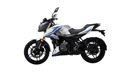 Bajaj Pulsar N 250 UG Motorbike/Motorcycle | Pearl Metallic White booking for Ex-Showroom 